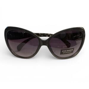 Steve Madden Tortoise Shell Cat Eye Womens Sunglasses SM864134 Grey